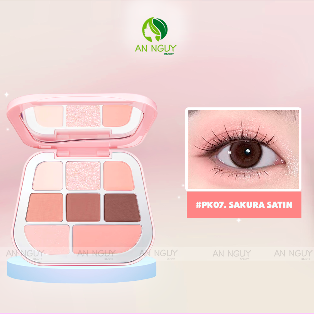 Bảng Phấn Mắt 8 Ô Focallure 8 Pan Pressed Powder Palette 9.6g