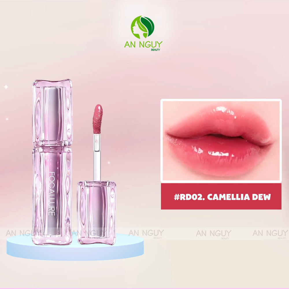 Son Kem Bóng Focallure Juicy Mirror Lip Gloss Căng Bóng Tự Nhiên 1.8g