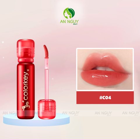 Son Tint Bóng Colorkey Lasting Essence Lip Lacquer (Giới Hạn Năm Con Ngựa) 3ml
