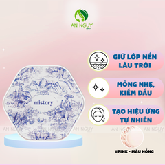 Phấn Phủ Dạng Bột Mistory Airsilk Setting Powder Mỏng Mịn, Kiểm Soát Dầu 9g