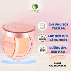 Phấn Nước Hexze Rightening Longlasting Cushion Foundation Lâu Trôi Mịn Đẹp 15g x2