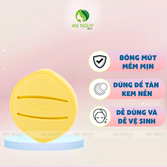 Bông Mút Tán Nền Đệm Khí Vacosi Air-Fit Makeup Sponge