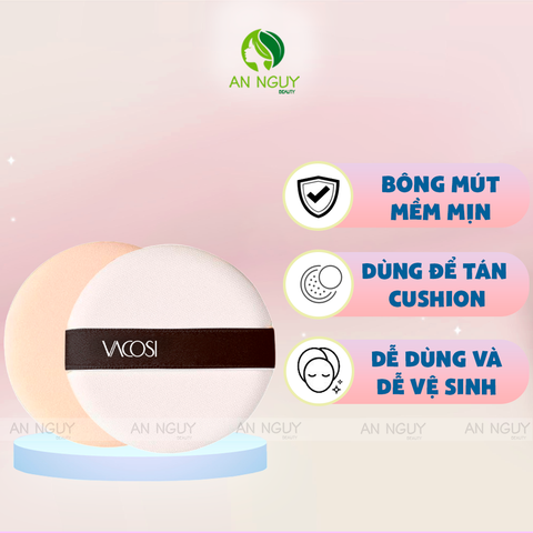 Bông Cushion Vacosi Cushion Sponge Cream