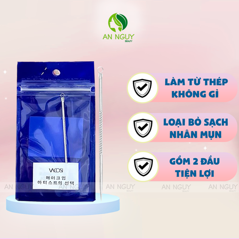 Cây Nặn Mụn Vacosi Pimple Popper 2 Đầu NM01