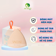 Bông Phấn Kim Tự Tháp Vacosi Versatile Makeup Sponge BP41