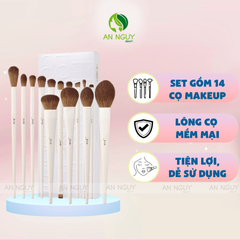 Bộ Cọ Trang Điểm 14 Cây Jessup Comprehensive Collection