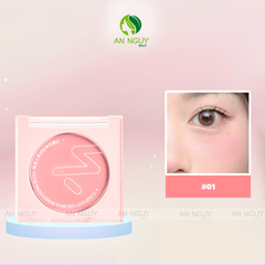 Phấn Má Hồng Menow Cloud Soft Sweetheart Monochrome Blush Hạt Phấn Siêu Mịn, Lên Màu Tự Nhiên 4.5g