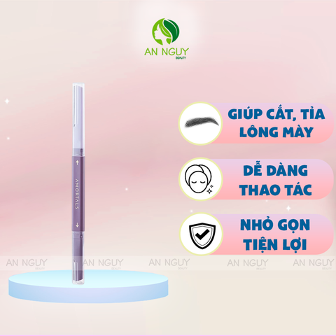 Dao Cạo Lông Mày 2 Đầu Amortals Double Headed Macro Eyebrow Razor