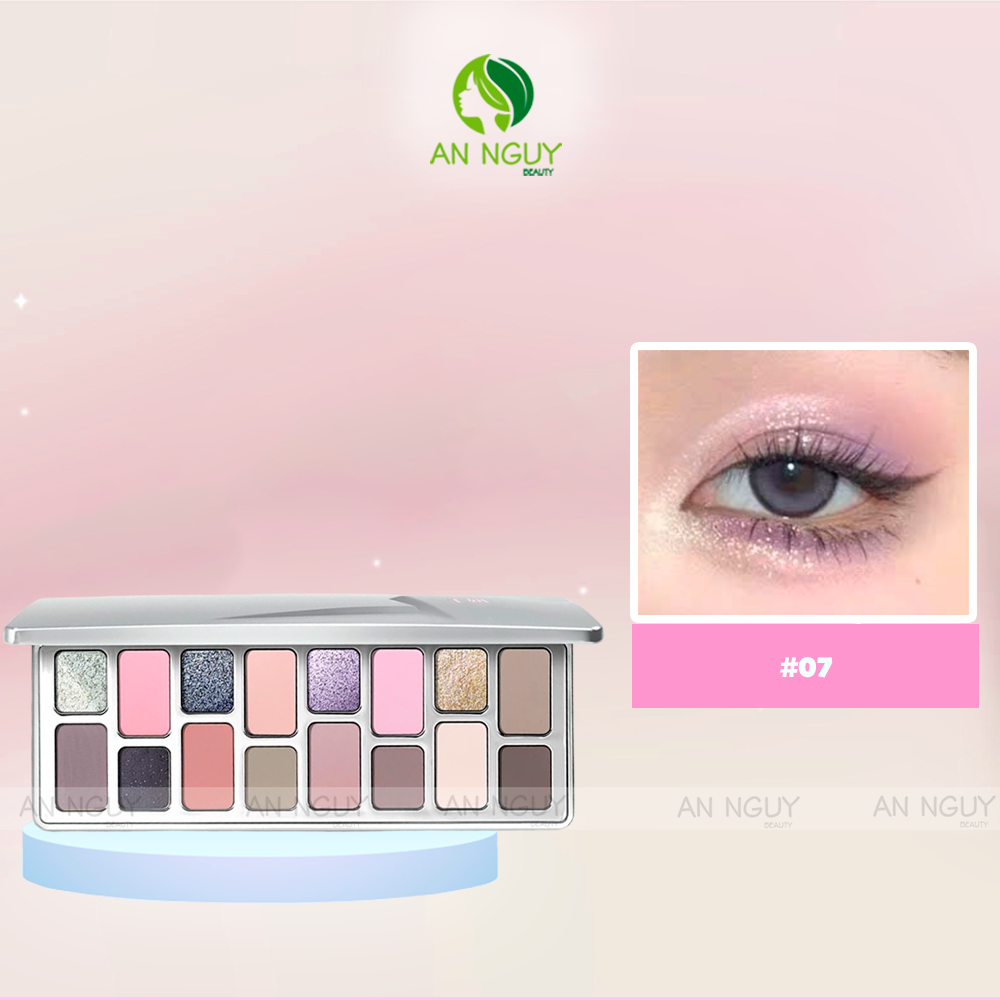 Bảng Phấn Mắt 16 Ô Qianyan Cheeryep True Colors Staring 14.5g