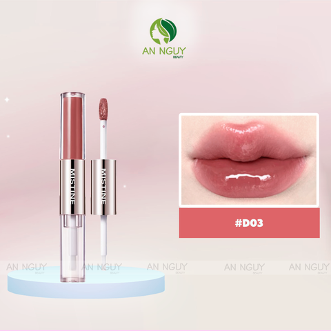 Son 2 Đầu Mistine Tipsy-lock Lip Duo 1.5g x 2