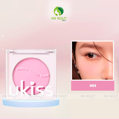 Má Hồng Kem Ukiss Temp Code Mousse Cream Blush 3.2g