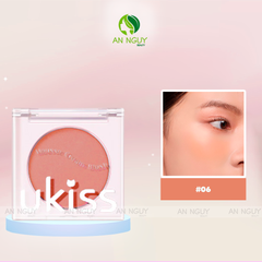 Má Hồng Kem Ukiss Temp Code Mousse Cream Blush 3.2g
