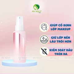 Xịt Khóa Nền Ukiss Moisture Matte Makeup Setting M01 Dưỡng Ẩm, Kiểm Soát Dầu Lâu Trôi 60ml
