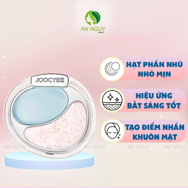 Má Hồng & Bắt Sáng Joocyee Cream Blush And Highlighting Duo Mịn Lì Chuẩn Màu 7g