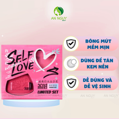 Set Bông Mút Trang Điểm Kèm Hộp Đựng Lishu Self Love Powder Puff Limited Set