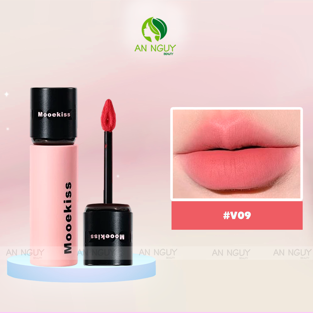 Son Kem Bùn Mooekiss Velvet Lip Mud Mịn Lì Lâu Trôi 3g