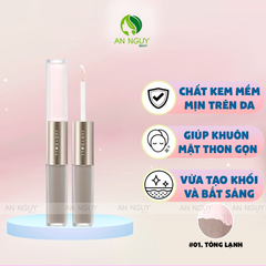 Kem Tạo Khối Và Bắt Sáng Judydoll 2 Đầu Liquid Highlighter & Contour Duo 4.8g