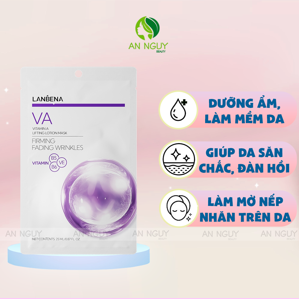 Mặt Nạ Dưỡng Da Lanbena Lotion Mask Chiết Xuất Thực Vật 25ml