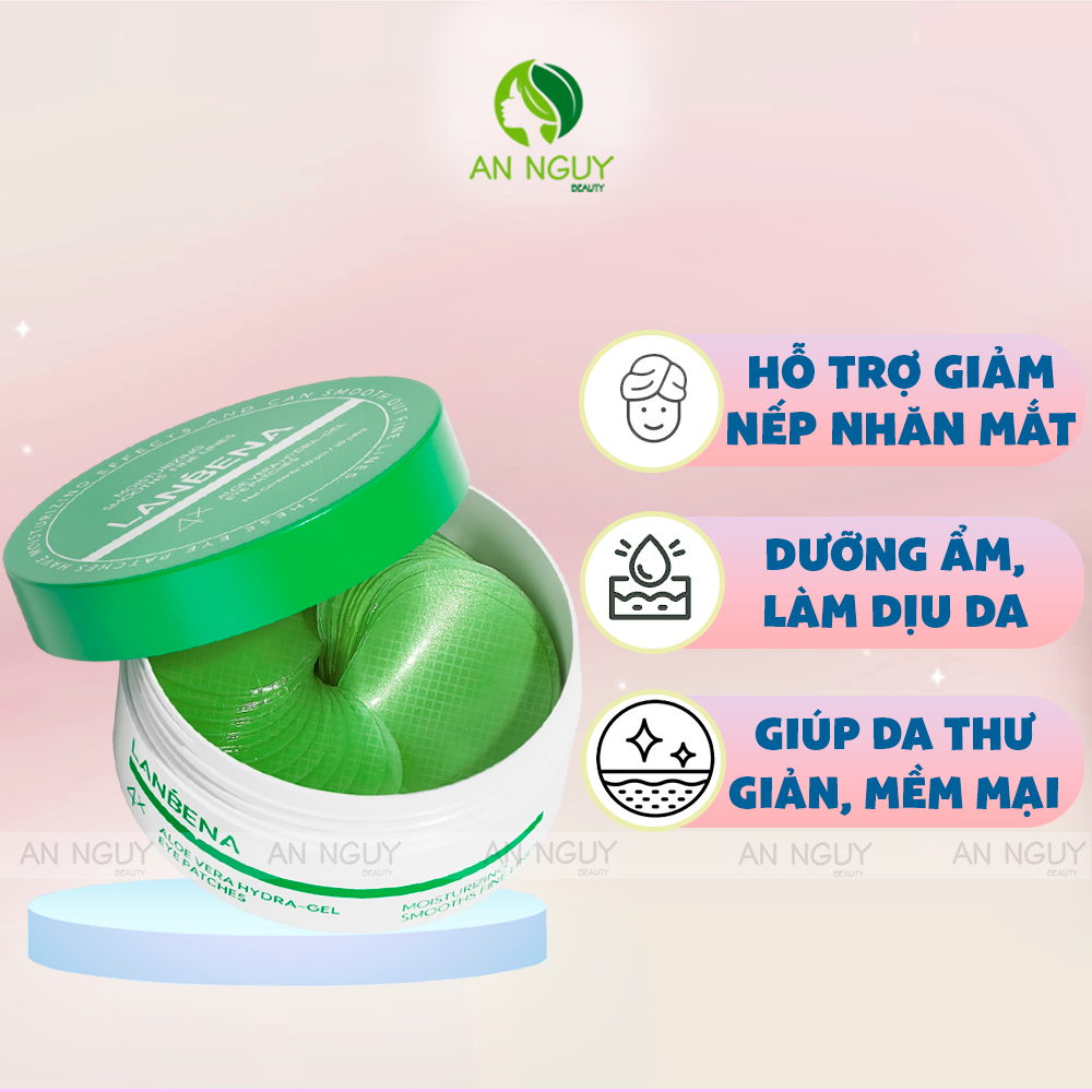 Mặt Nạ Mắt Lanbena Hydra Gel Eye Patches Giúp Giảm Quầng Thâm