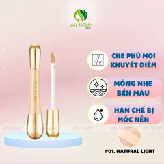 Che Khuyết Điểm Kèm Cọ Che Phủ Cao Focallure Soft Matte Complete Concealer 8g