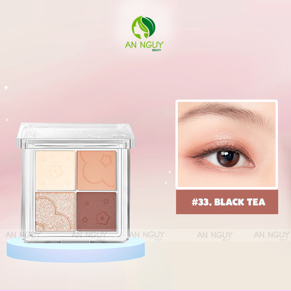 Phấn Mắt 4 Ô Judydoll 4-Colors Eyeshadow 4.8g