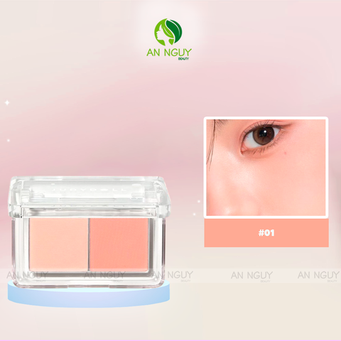 Má Hồng Đôi Judydoll Dual-Color Combination Blush 3.9g