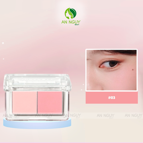 Má Hồng Đôi Judydoll Dual-Color Combination Blush 3.9g
