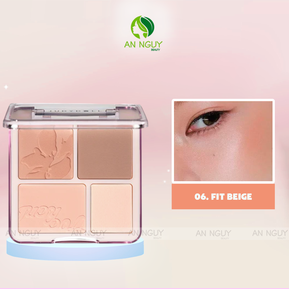 Phấn Má Hồng Và Bắt Sáng Judydoll Blush & Highlight Palette 9g
