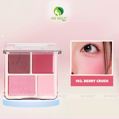 Phấn Má Hồng Và Bắt Sáng Judydoll Blush & Highlight Palette 9g