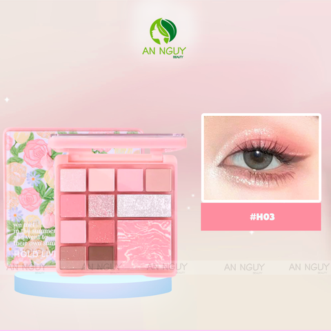 Phấn Mắt & Má Hồng Hold Live Floral Color Pink HL755-H03