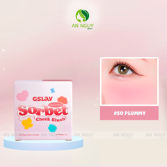 Má Hồng Kem Gslay Sorbet Cheek Blush Thuần Chay Mịn Lì Và Nhũ Dễ Tán Bền Màu 5g
