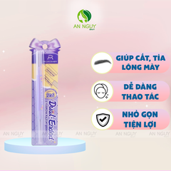 Dao Tỉa Chân Mày 2 Đầu Mlen Diary Dual-Ended Eyebrow Razor 2 In 1