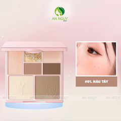 Bảng Phấn Trang Điểm Đa Năng 7 Ô Colorkey Embrace Nature Palette
