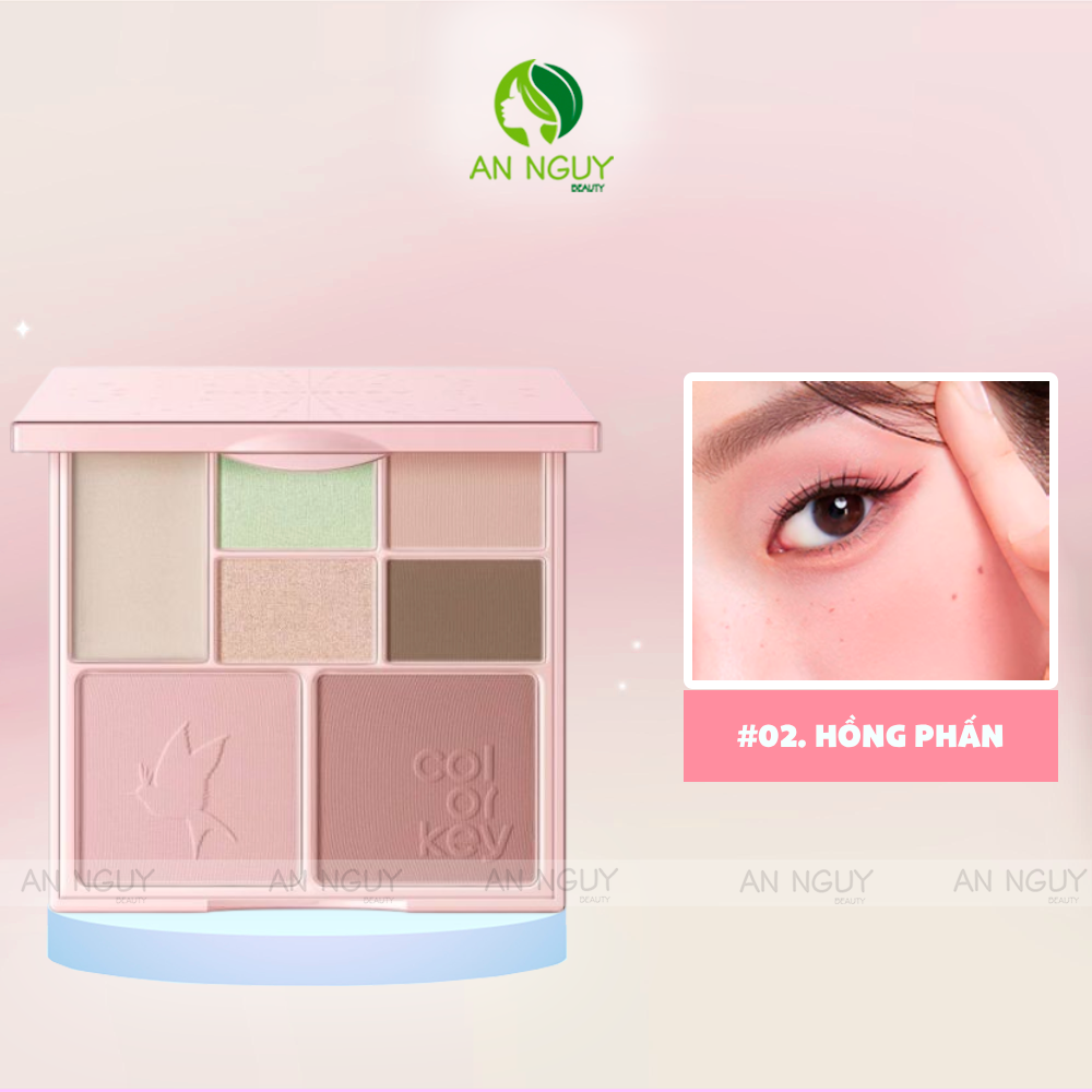 Bảng Phấn Trang Điểm Đa Năng 7 Ô Colorkey Embrace Nature Palette