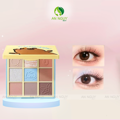 Bảng Phấn Mắt 9 Ô Colorkey Orange Capybara Nine Shades Eyeshadow Palette 13.5g