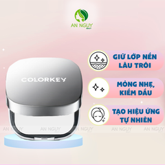 Phấn Phủ Dạng Nén Colorkey Long Lasting Oil Control Airy Powder 12g