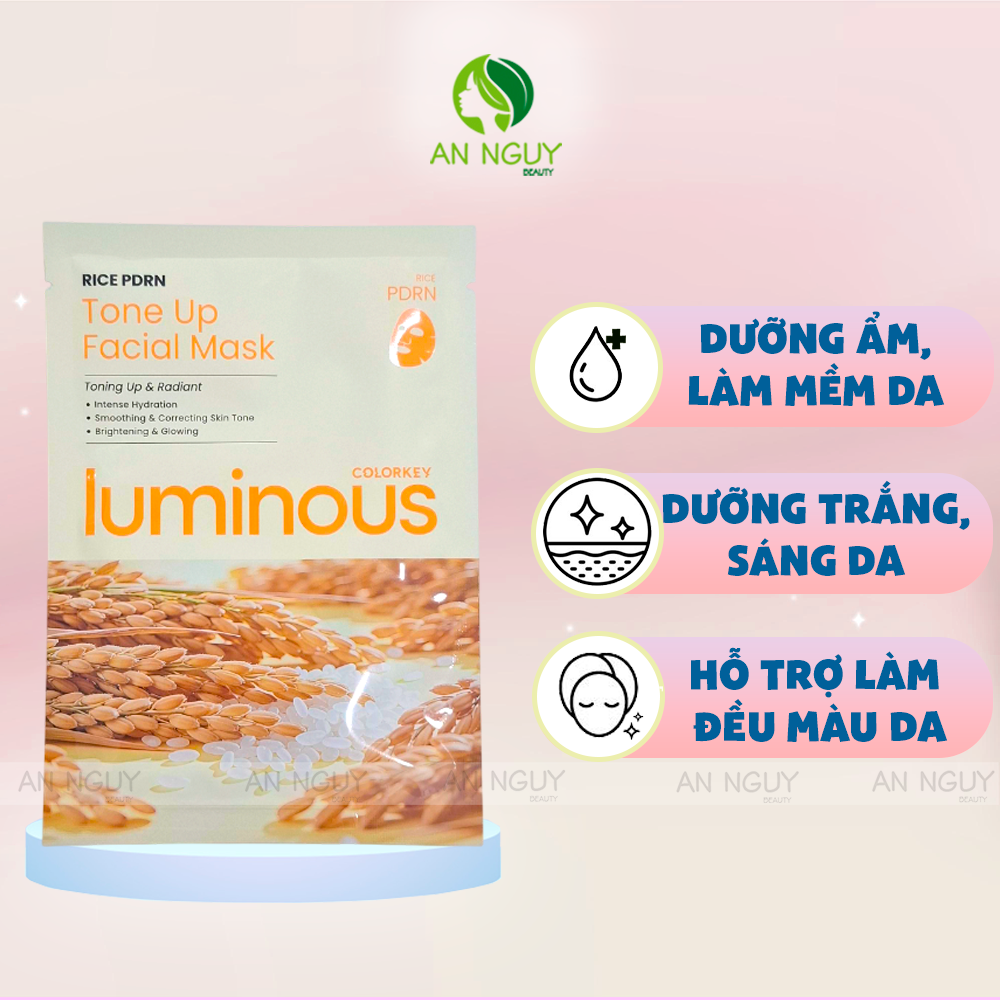 Mặt Nạ Dưỡng Da Thuần Chay Colorkey Luminous PDRN 25ml