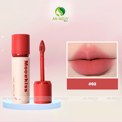 Son Kem Lâu Trôi Mooekiss Soft Matte Lip Cream Velvet (Nắp Đỏ) 3g