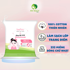 Bông Tẩy Trang Befou 100% Cotton Mềm Mại