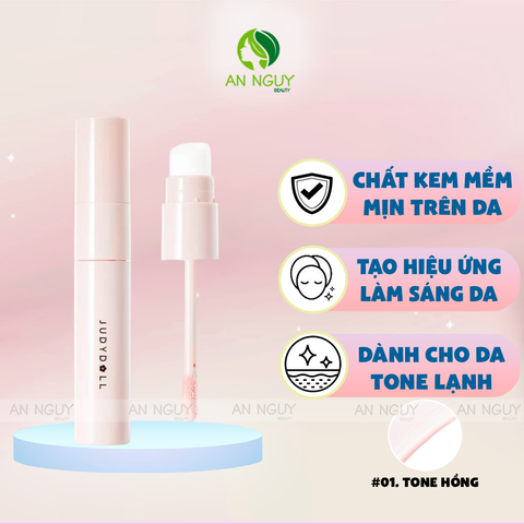 Bắt Sáng Kem Kèm Cọ Judydoll Liquid Highlighter Tạo Hiệu Ứng Làm Sáng 4.5g