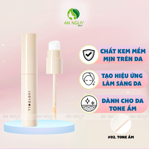Bắt Sáng Kem Kèm Cọ Judydoll Liquid Highlighter Tạo Hiệu Ứng Làm Sáng 4.5g