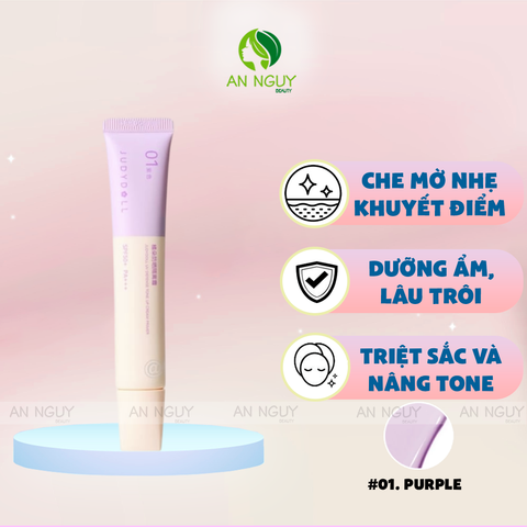 Kem Lót Judydoll UV Defense Tone Up Cream Primer SPF 50+ PA+++ Triệt Sắc Nâng Tông 20g