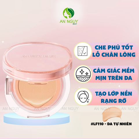Phấn Nước Mistine Soft Matte Essence Air Cushion SPF50+ PA++++ Da Hỗn Hợp 13g