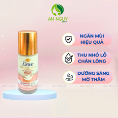 Lăn Khử Mùi Dove Deodorant Serum 3% Niacinamide Dưỡng Sáng Da Đều Màu Da 45ml