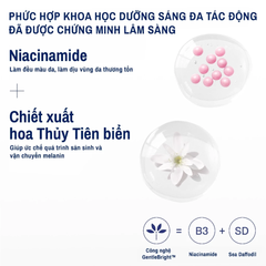 Sữa Rửa Mặt Cetaphil Bright Healthy Radiance Brightness Reveal Creamy Cleanser Làm Sáng Da 100g