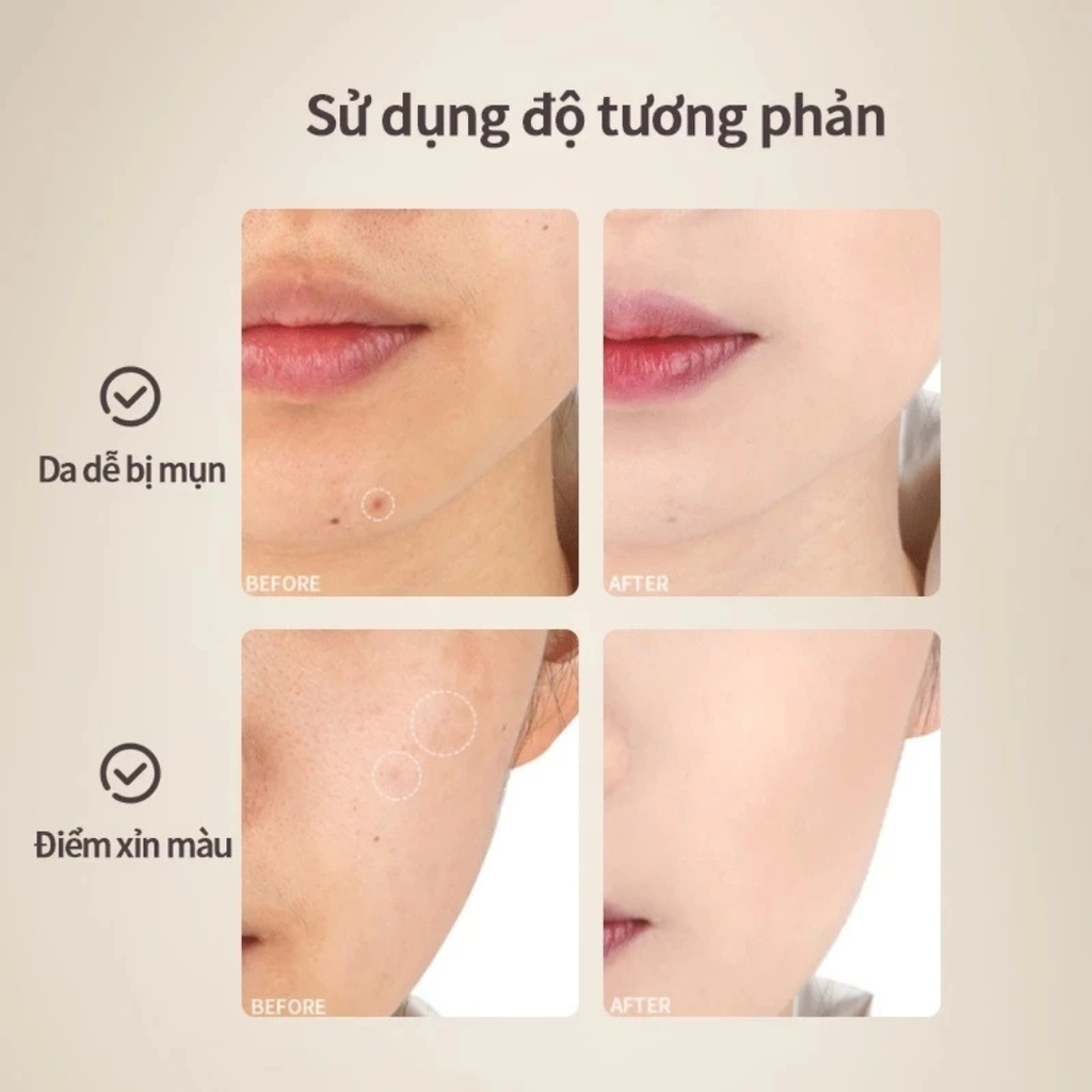 Bộ Cọ Che Khuyết Điểm Amortals Dual-Head Seamless Dotting Brushdual