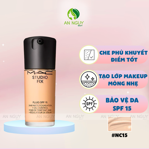 Kem Nền MAC Studio Fix Fluid SPF15 30ml