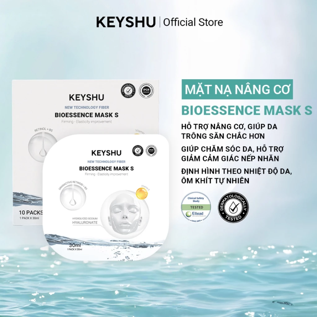Mặt Nạ Dưỡng Da Keyshu Bioessence Mask 30ml