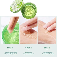 Gel Dưỡng Nha Đam Hữu Cơ Arumore Aloe Vera Purity 99% Soothing Gel 300ml