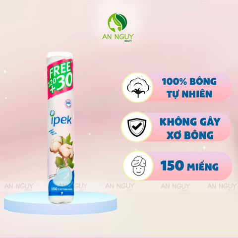Bông Tẩy Trang Ipek Bông Tròn